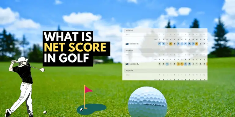 What is net score in golf