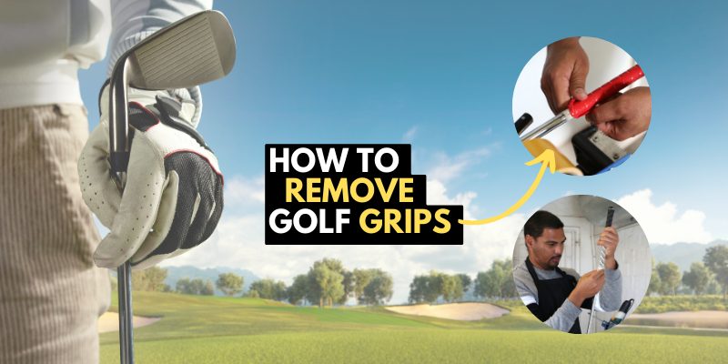 How to remove golf grips
