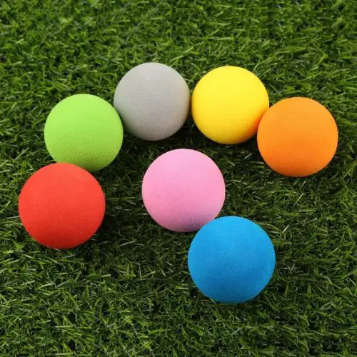 Is it good to practice with foam golf balls 